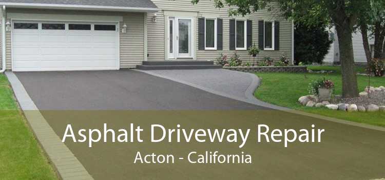 Asphalt Driveway Repair Acton - California