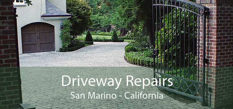 Driveway Repairs San Marino - California