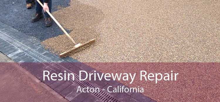 Resin Driveway Repair Acton - California