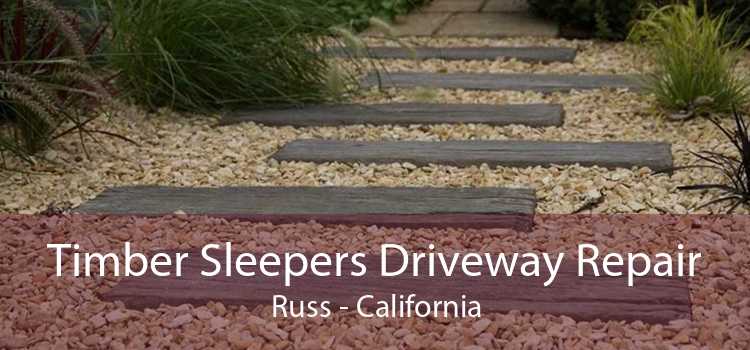 Timber Sleepers Driveway Repair Russ - California